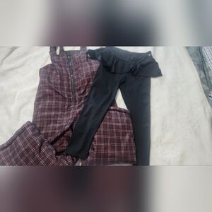 Lot Of 2 Pieces Girls 4, 6 Years Snow Overall Pants  Circo, Champion Reformation